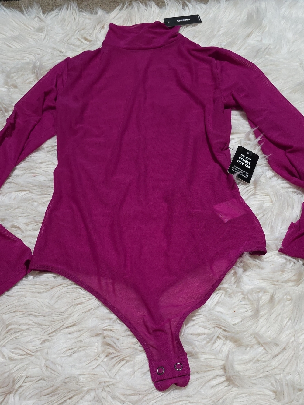 NWT Express Sheer Bodysuit- Small
